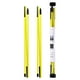 thumbnail image 3 of Palos de alineación para golf de 2 piezas Entrenador de swing para golf Ejercicio de 3 pliegues Entrenamiento para golf de 48'' Lanzamiento para golf portátil - AMARILLO, 3 of 5