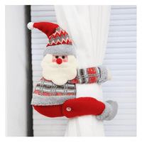 Oem - Muñeco Adorno De Navidad Tapador De Cortina Santa