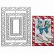 thumbnail image 2 of Troqueles para marco rectangular de tarjeta de felicitación TingZVen 14 x 11 cm, 2 of 8