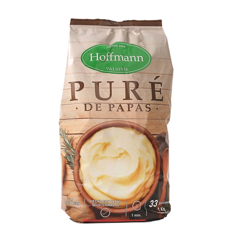 Puré De Papas Instantáneo Bolsa 1 Kg Hoffmann