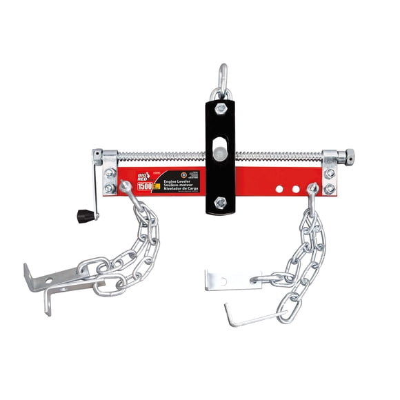 Nivelador de Motor BIG RED 1,5 T (1500 kg) Acero Rojo