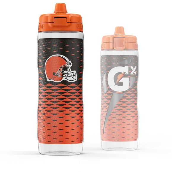 Botella Squeeze Gatorade Gx NFL de 900 ml, antideslizante, con hidratación