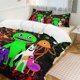 thumbnail image 2 of Garden Of Banban Bedding Set Duvet Cover Comfortable and Lightweight Cartoon Bedding 3 Piece Bed Set, 2 of 5