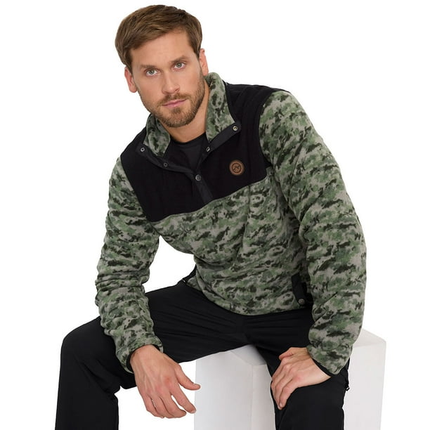 Polar Outdoor Hombre Snaps Verde Corona