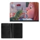 thumbnail image 2 of Leo Porta Pasaporte y Cartera de Viaje Premium de Cuero PU, Funda de Pasaporte Bloqueo RFID con Ranuras para Tarjetas de Crédito, Estuche para Libro de Pasaporte para Familia 10cm × 15cm, 2 of 6