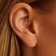 thumbnail image 2 of Aretes ShineRose 8 mm/10 mm/12 mm CZ Plata/Oro, 2 of 6