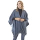 thumbnail image 1 of Poncho Po050 Azul Mujer, 1 of 3