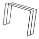thumbnail image 3 of Estante de secado de paños de cocina de cocina, soporte de almacenamiento de toallas, soporte para el tazón de hierro que ahorra espacio para la cocin Negro, 3 of 5