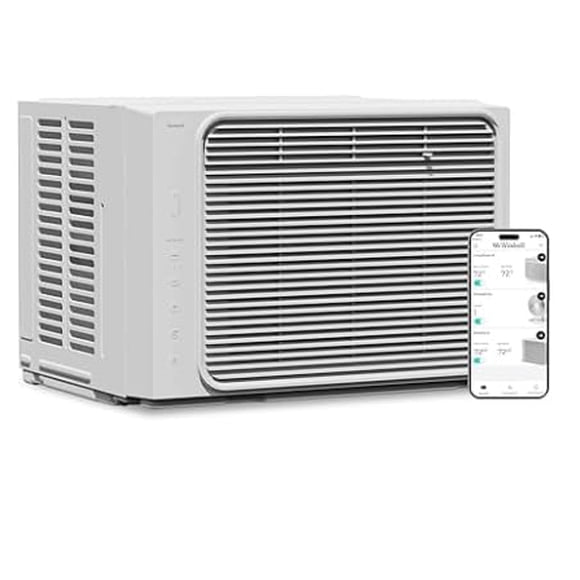 Aire acondicionado de ventana Windmill de 6,000 BTU para 23 m² con control remoto
