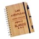 thumbnail image 1 of Cuaderno Bamboo 70 Hojas con Lapiz 12,5 X 18 Garetto Caqui, 1 of 2