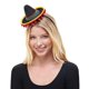 thumbnail image 1 of Minisombrero con forma de sombrero, diadema, color negro, ajuste universal, para adultos, 1 of 5