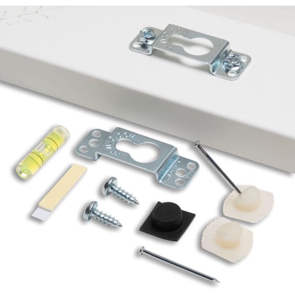 Sistema para colgar Fletcher Picture Perfect No-Wire, 50 libras, paquete de 5