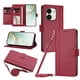 thumbnail image 1 of Honor X7E/X6E Funda Billetera con Cierre Magnético, Rojo, 1 of 6
