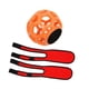 thumbnail image 1 of Entrenador De Swing De Golf Con Corrección De Gestos De Pelota De Golf Práctica De Alineación De Golf Naranja Con 2 Muñequeras, 1 of 3