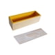 thumbnail image 4 of Molde Rectangular De Silicona Con Forma De Caja De Madera, Molde Para Jabón De Silicona Para Manualidades DIY, Color Amarillo, 4 of 5