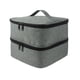 thumbnail image 5 of Bolsa De Almacenamiento De Esmalte De Uñas 30 Rejillas Para Juegos De Manicura Lápiz Labial De Aceite Esencial Gris, 5 of 5