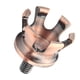 thumbnail image 2 of Tornillos De Tornillo De Asiento De Aluminio De Estilo De Corona 1/4 "de Motocicleta Para Harleys Bronce, 2 of 5