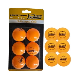 Sensei - Set 6 Pelotas Ping Pong 3 Estrellas - Tenis De Mesa