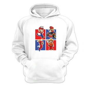 Genérico - Polerón Canguro Plomero Rojo Blanco Talla L Unisex