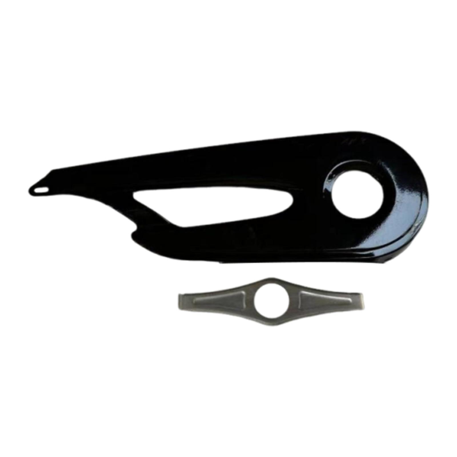 Ioensy - Cubierta De Cadena De Bicicleta, Resistente Y Reparadora, Para Ciclismo, Color Negro