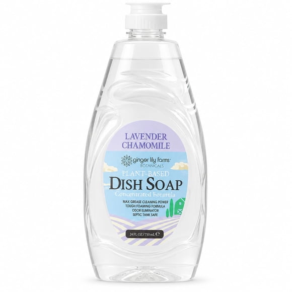 Jabón líquido para platos Ginger Lily Farms 710 ml Lavanda y Manzanilla