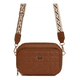 thumbnail image 2 of Cartera Bandolera Mujer Latinred Acolchada Correa Ancha Marron, 2 of 2