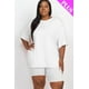 thumbnail image 1 of Conjunto De Top Holgado Y Shorts De Ciclista De Talla Grande, 1 of 2