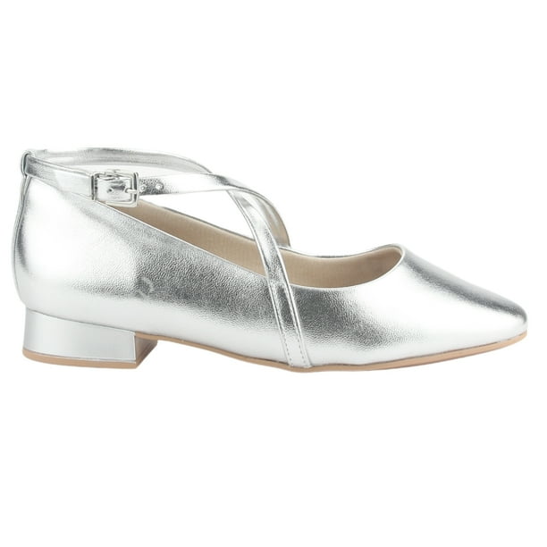Zapato Ramarim Mujer 2415102 Plateado Casual
