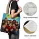 thumbnail image 3 of Glee Fox Bolso de tela con estampado de lienzo para mujer, bolsa de compras reutilizable y estética, con cremallera interior, regalo para mujer, 35 × 40 cm., 3 of 6
