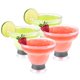 thumbnail image 1 of Juego de 4 vasos de margarita Host 355 ml gris aislado, 1 of 8
