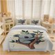 thumbnail image 1 of Koala Hugging Eucalyptus Branch Pattern Set Soft and Comfortable Bedding Set, 1 of 5