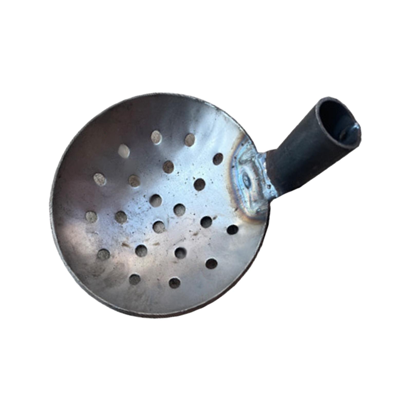 Ioensy - Herramienta De Limpieza De Alcantarillado, Cuchara De Limpieza De Metal, Cuchara Para Alcantarillado, Drenaje De Pozos De Aguas Residuales, Acero De 17Cm