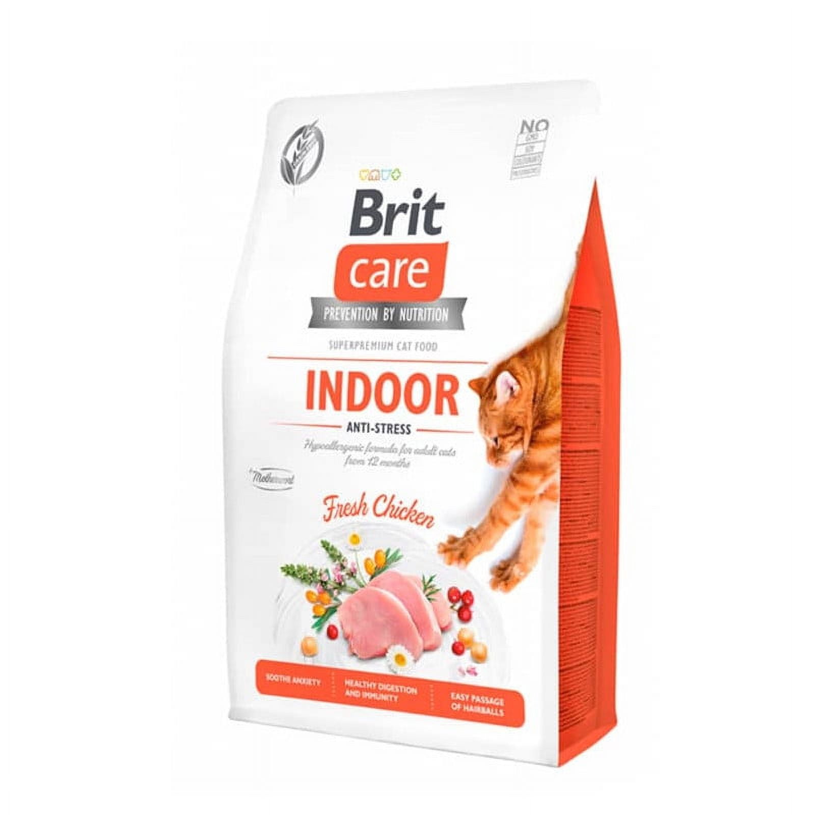 Brit Care Cat Indoor Anti-stress, bolsa 2 kg