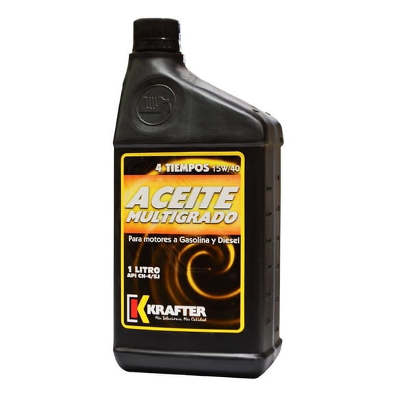 Aceite Multigrado 4 Tiempos 1000cc 15w 40 Krafter