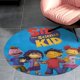 thumbnail image 4 of Sid el Niño Científico Alfombra Redonda de Felpa Coral, Antideslizante, No Desprende Pelusas, Lavable y Duradera para Salón, Dormitorio y Habitación de Niños 60cm, 4 of 6