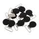 thumbnail image 1 of 10pcs Metal Pacifier Suspender Clip para Dummy Baby Teether Toy Holder Black, 1 of 5