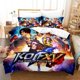 thumbnail image 1 of The Of Fighters Bedding Set Bed Set Aldult Kid Bedroom Duvetcover Sets Anime, 1 of 5