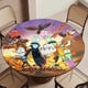 thumbnail image 5 of Solar Opposites-theme Fitted Round Tablecloths Elastic Edged Table Covers Waterproof Table Cloth for Kitchen Holiday Party Tables Decor 120cm, 5 of 6