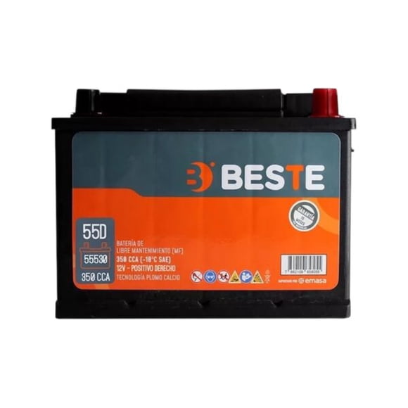 Batería de Auto 55 Ah 350 CCA 55530