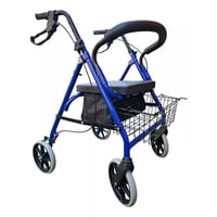 Genérico - Andador Burrito Ortopedico 4 Ruedas Con Bolso Y Canasto 3004B