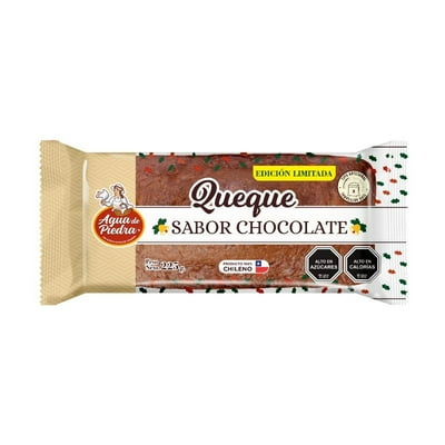 Queque Chocolate 225 G Agua De Piedra