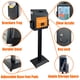 thumbnail image 5 of Caja de ofrendas Powervize con cerradura, soporte de pie negro, 5 of 9