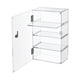 thumbnail image 2 of Organizador De Escritorio Coleccionable Versátil Para Exhibición Con Puerta, Gabinete Para Venta Minorista De 4 Capas, 2 of 5