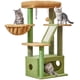 thumbnail image 1 of Árbol para gatos Taoqimiao de 98 cm para interior con condominio para gatitos, 1 of 9