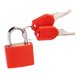 thumbnail image 4 of Mini Candado Antirrobo Cerradura Caja De Plástico Para Diario Joyero Rojo, 4 of 5