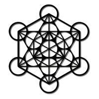 Genérico - Cuadro Geometría Sagrada 40 Cm