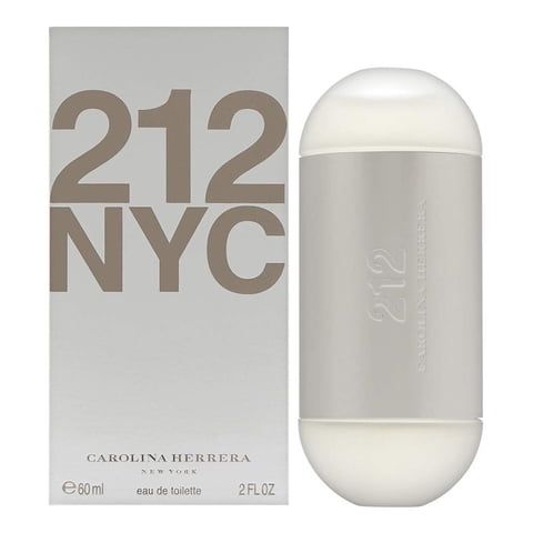 Perfume Carolina Herrera 212 Nyc Eau De Toilette Para Mujer, 60 Ml