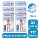 thumbnail image 2 of Pack x8 Pañal Emubaby Comfort XG 112 pañales, 2 of 2