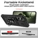 thumbnail image 3 of Estuche GANGXUN para Xiaomi 14T, soporte giratorio 360°, estilo mecánico y magnético, 3 of 5