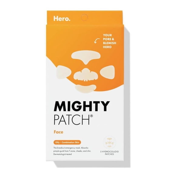 Parche facial Hero Cosmetics Mighty Patch XL Hydrocoloid